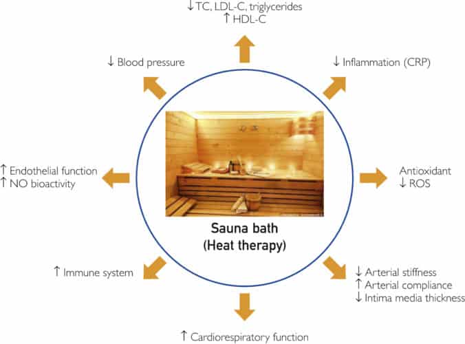 7 beneficios de la sauna