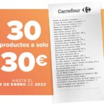 Lista De La Compra Por 30€ De Carrefour: ¿Es Saludable?